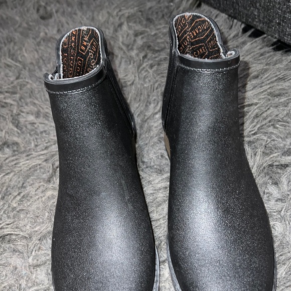 Women’s Unicare black rain ankle boots, size 7 - Picture 11 of 11